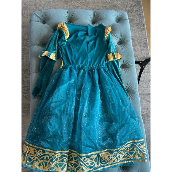 Disney Store Merida dress size 7/8 Medium Girls - Picture 5 of 6